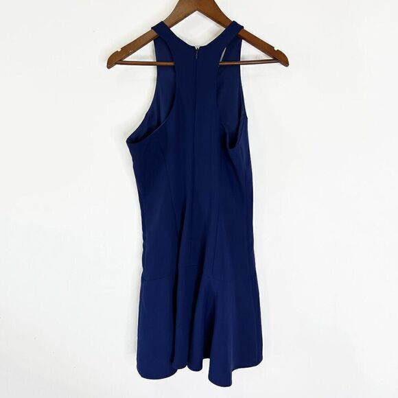 Amanda Uprichard Blue Bellina Sleeveless Drop Wais - Picture 2 of 10